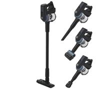 HOOVER Aspiradora Escoba Sin Cable Especial Suelos Duros, 1200 POWERTIME, Alta Potencia, Cepillo Antienredos, Luces LED, Ligera, Ideal Para Rincones, Cepillo Para Mascotas [HF401P]