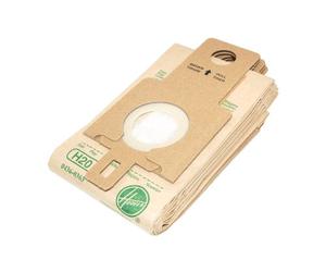 Hoover Bolsas limpiadoras de alfombras H20, originales, papel, antiolor, filtrado extra, compatibles con limpiador de alfombras Hoover Pure Power, 5 piezas