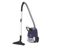 Hoover Brave BV61PET, Aspirador de Trineo con Bolsa, Potente 700 W, Gran Capacidad 2,3 L + Vaciado sin Contacto, Tubo Extensible y Radio de acción 7,5 m, silencioso, Compacto + Cepillo Especial para