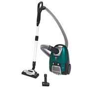 Hoover H-Energy 500 Aspiradora de piso con bolsa de 3,5 L y filtro HEPA, aspiradora extra silenciosa (69 dBA) con sistema automático de eliminación de bolsas y boquilla para mascotas, edición ALERGY