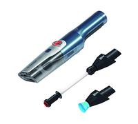 Hoover H-Handy 700 HH710BSS Aspirador de Mano sin Cable Potente, Almacenaje al Vacío, Kit Food&Space Saver, Motor Direct Impulse, Muy Potente 40AW, Carga ultrarápida, Luces LED, Muy Ligera