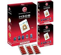 Hoover H30S Telios Genuine PureFilt bolsas para aspiradora (lote de 15 + 15 ambientadores)