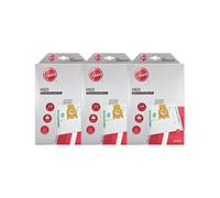 Hoover H60 Kit de Bolsas de Microfibra 3 paquetes de 4 bolsas, Extrafiltrantes y Anti Olor, Original, White (35602584)