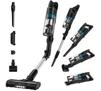 Hoover HF1 Plus Pet Flexi, Aspiradora sin Cable con Tubo Flexible, Accesorio Mascotas, Succión Turbo, 45 min Autonomía, Todo Tipo de Suelos, Anti-enredos, Park&Go, Luces LED, HF1PZ10PX 011