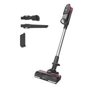 Hoover HF9 Home HF920H, Aspiradora Escoba sin Cable, sin Bolsa, 3 en 1, Escoba, de Mano y Vertical, Cepillo Antienredos, Autonomía 60 min, Color Gris/Rosa