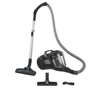 Hoover HP1 Aspirador Compacto Sin Bolsa,Ligero, Para Alfombras,Suelos Duros y Delicados,Contenedor de 2L,Con Cable,Filtro de Polvo EPA,Boquilla Para Parquet, Accesorios,Radio de Limpieza 7,5m [HPZ107]