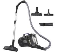 Hoover HP1 Aspirador Compacto Sin Bolsa,Ligero, Para Alfombras,Suelos Duros y Delicados,Contenedor de 2L,Con Cable,Filtro de Polvo EPA,Boquilla Para Parquet, Accesorios,Radio de Limpieza 7,5m [HPZ107]
