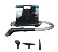 Hoover HS5 Limpiador de Manchas para Alfombras, Sofás y Cristales | Lava y Seca Tapizados, Compacta, Depósito 1,5L, Accesorio Ventanas, Ideal Manchas de Mascotas y Niños