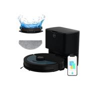 Hoover Robot con Base de Autovaciado, Succión 4000 Pa, Navegación Láser, Wi-Fi, Base de Carga con Autovaciado, Sensor de Obstáculos, Mapeo del Hogar [HG4]