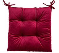 Hoowarm Cojín de Asiento Jardín，Cojines para Silla 35x35cm，Cojín para Silla Thick Velvet Oficina，Antideslizante Exterior e Interior Cojines para Silla(A3)