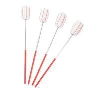 HOOWIFFY 4 Piezas Varilla de Encendido para Terapia de Ventosas Algodón y Metal, Antiescaldaduras, Control Estable de Llama, Reutilizable para Uso en Masajes y Hogar