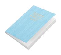HOOWIFFY Agenda Mini 2027 para Trabajo y Viaje, Planificador Compacto y Versátil de Papel y Pu Diseño Moderno en Color Azul