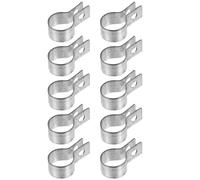 HOOWIFFY Bandas de Tensión Abrazaderas Resistentes 10 de Acero Inoxidable Galvanizadas para y Esquineros para Uso Doméstico en Cercas de Cadena