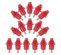 HOOWIFFY Bebedero Gallinas Automatico 20 Tetinas Flexibles de PVC y Acero para Granjas a Gran Escala, Sistema Ahorrador de Agua y Duradero