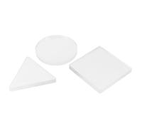 HOOWIFFY Bloque de Gel para Estampación 3 Piezas Diseño Triangular, Circular y Cuadrado, Adecuado para Manualidades y Diarios Creativos