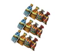 HOOWIFFY Bolsas de Algodón Cordón Estilo Étnico Retro Adecuado para Embalaje y Decoración 12 Paquete de 12 Unidades Vacías para Regalos y Bodas