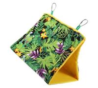 HOOWIFFY Cama Tipo Tienda Colgante para Pájaros Pequeña, Nido Cálido para Jaula en Invierno, Cama Refugio para Loros y Periquitos, Suministro Práctico para Aves Sombra Oculta