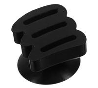 HOOWIFFY Clip de Púa de Guitarra de Silicona Negro, Ligero y Fácil de Usar, Ventosa para Accesorios de Guitarra Acústica y Eléctrica, Adecuado para Tocar Momento