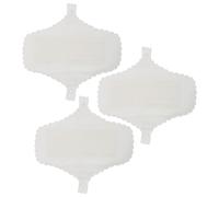 HOOWIFFY Compresas Menstruales Lavables de Algodón Reutilizables Capa, 3 Unidades Alas y Broches, de Braguita Transpirables para Puerperio y Uso Diario