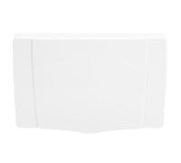 HOOWIFFY Cubierta de Receptáculo Exterior white de Plástico Resistente para Caja Eléctrica Protección contra Intemperie en Espacios Abiertos y Baños