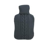 HOOWIFFY Funda de Punto para Bolsa de Agua Caliente de 2l, Protección contra Contacto Directo Goma y Diseño Cómodo para Uso Familiar y Diario
