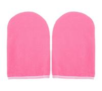 HOOWIFFY Guantes de Cera Parafina Acolchados Borde, Térmicos y Reutilizables para Spa de Manos, Hidratante y Cuidado Térmico Profesional