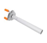 HOOWIFFY Herramienta de Desmontaje de Detectores de Humo para Mantenimiento en Edificios Comerciales, Aleación de Aluminio Resistente y Extracción Segura sin Escalera