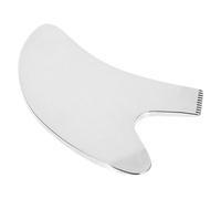 HOOWIFFY Herramienta de Plástico para Permanente de Pestañas Cepillo en Forma, Tamaño Portátil, Color Plateado, Adecuado para Levantamiento y Rizado Natural de Pestañas en Salones y Uso