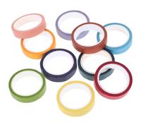 HOOWIFFY Juguete Práctico para Pájaros y Loros de Papel Colorido, 10 Piezas, Diseño para Ejercicio y Búsqueda de Comida, Adecuado para Jugar