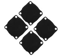 HOOWIFFY Kit de Almohadilla Presostato Compresor Aire con 4 Juntas de Goma Negras para Accesorios de Compresores de Aire, Compatible Sellado para Uso Industrial