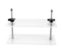 HOOWIFFY Molde Prensa Tofu Casero Acrílico Transparente Herramienta Prensar Queso Fácil Uso para Hacer Queso y Tofu Firme en Casa Utensilio Cocina Doméstica