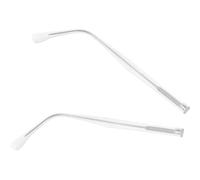 HOOWIFFY Patillas de Repuesto para Gafas de Metal, 1 Par, Confort | Repuesto para Gafas de Vista y Lectura, Reduce Roce en Orejas, Mantiene la Montura Estable y Ayuda a Evitar Roturas