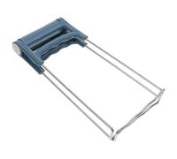 HOOWIFFY Pinza Multifuncional Mango de Pp Azul Diseño Curvo Elegante de Acero Inoxidable para Levantar Platos Calientes y Cuencos y Uso Sencillo en Restaurante o Bar Mano