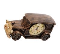HOOWIFFY Reloj Despertador Decorativo de Coche Clásico Estilo Retro Vintage en Plástico Negro para Escritorio en Estudio o Club Varios Estilos