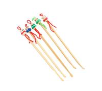HOOWIFFY Removedores de Cera de Madera 12 Pcs Diseño de Dibujos Animados, Limpiador Adorable y Portátil para Oídos, Accesorio Ligero y Práctico para Eliminar Cerumen, Color Color Aleatorio