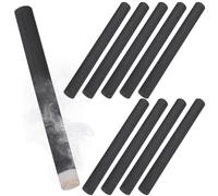 HOOWIFFY Rollos de Moxa sin Humo Herramienta Tradicional para Terapia de Moxibustión 10 Piezas para Moxibustión, Palitos de Artemisa Hechos a Mano en Papel Negro