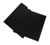 HOOWIFFY Separadores de Índice para Archivador de PVC Negro 330X317 MM 8 Unidades Etiquetas de Categoría de Disco Separadores de Álbumes y Fichas para Organización en Oficina Hogar y
