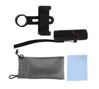 HOOWIFFY Telescopio Soporte con Alta Monocular de Móvil Teléfono Definición para Conectividad, Incluye Goma y Adaptador y para Smartphone Adecuado para Deportes y Turismo