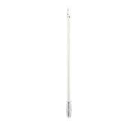HOOWIFFY Varilla Blanco para Cortinas de Aluminio de Cortina Aleación Tracción Plástico Diseño Manual Resistente en Barra Partes Color y Persianas