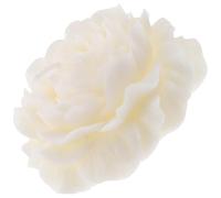 HOOWIFFY Vela Aromática Decorativa Forma de Peonía de Color Claro para Festival, Vela Relajante de Cera Diseño Floral, Ambiente Cálido y Festivo