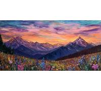 Hooyuubo Pintar por Numeros Adultos África Paint by Numbers Adult Mujer Cuadros para Pintar por Numeros 100x300cm Lienzos con 3 Pinceles e Pigmento Acrílico, Decoracion Hogar Pared Habitacion, fu446u