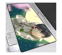 Hoozuki no Reitetsu Alfombrilla Raton Anime Gaming Mouse Pad XXL 900x400x3 mm,Impermeable con 3mm Base de Goma Antideslizante,Special-Textured Superficie para Ordenador, PC y Laptop, C
