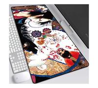 Hoozuki no Reitetsu Alfombrilla Raton Anime Gaming Mouse Pad XXL 900x400x3 mm,Impermeable con 3mm Base de Goma Antideslizante,Special-Textured Superficie para Ordenador, PC y Laptop, F