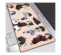 Hoozuki no Reitetsu Anime Alfombrillas de Ratón - Gaming Mousepad 700x300mm, 3mm Base de Goma Antideslizante, Superfície con Textura Especial, Compatible con ratón láser y óptico, para PC y Laptop,B