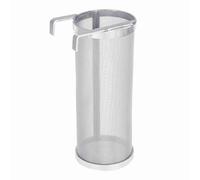 Hop Filter,4 X 10 Inch Hop Spider,300 Micron Mesh Stainless Steel Strainer with Metal Hooks for Home Beer Brewing Kettle,3.94 X 10.04in (10 * 25.5cm)