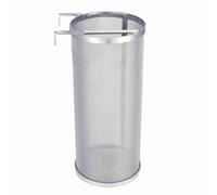 Hop Filter,4 X 10 Inch Hop Spider,300 Micron Mesh Stainless Steel Strainer with Metal Hooks for Home Beer Brewing Kettle,3.94 X 10.04in (15 * 35cm)