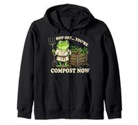 Hop Off You Are Compost Ahora Sudadera con Capucha