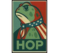 Hop Portland Frog Notebook: 6x9” Lined Journal - A Space for Thoughts, Plans & Creative Inspiration