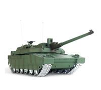 HOPBLOCK 1/16 2.4G Francia H2408U Leclerc Tanque de combate militar con efectos de humo, juego de maquetas para adultos (versión de metal mejorada