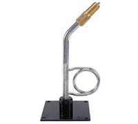 Hopbucan Abrazadera portátil para construcción de moscas con base giratoria C-Clamp Kit para equipo de pesca equipo de pesca una mosca en aleación de viaje herramienta de encuadernación con gancho